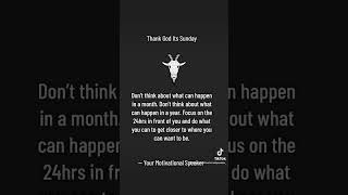 Your Motivational Speaker Tgit