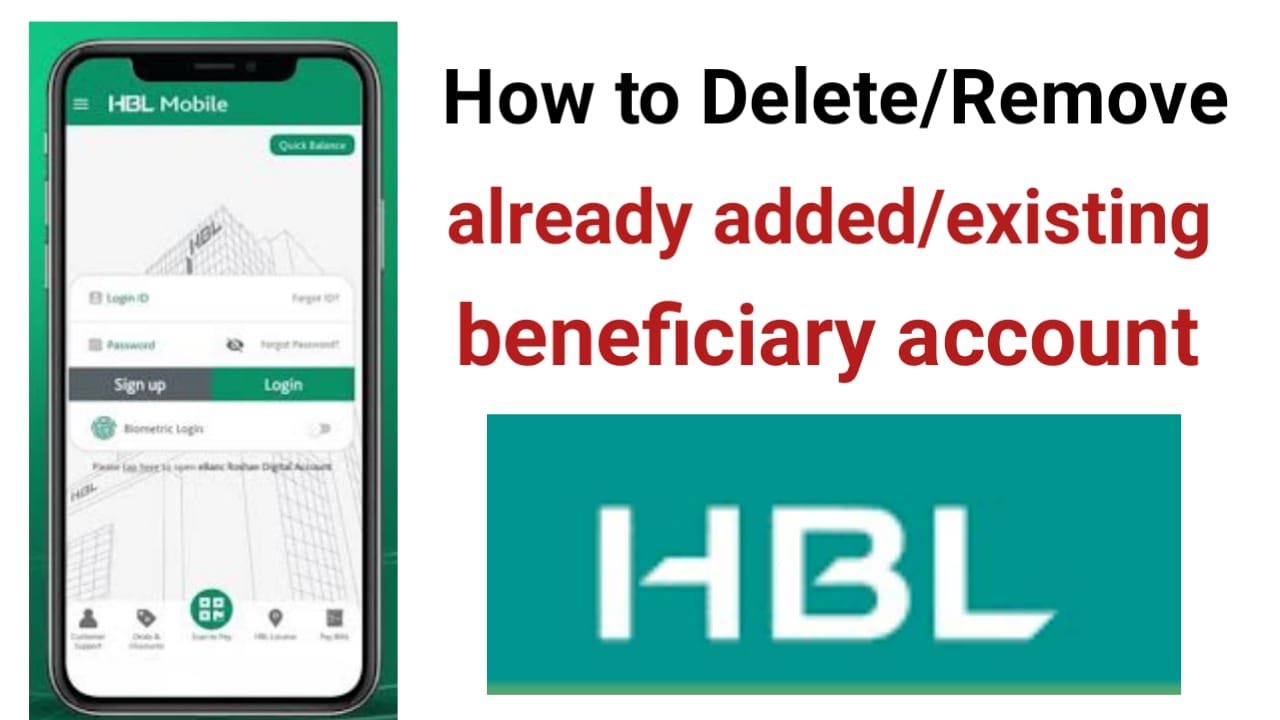 how to remove already added existing beneficiary bank how to remove already added existing beneficiary bank
