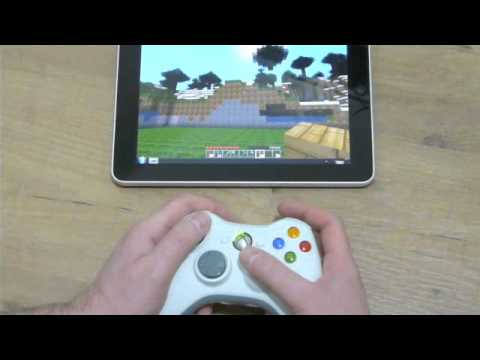 play minecraft pe with controller