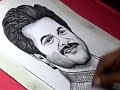 How to Draw Hindi Film Actor ANIL KAPOOR Drawing For Kids