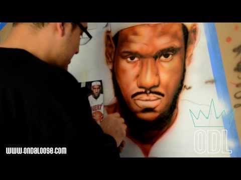 Lebron James Mural By ON DA LOOSE [User Submitted]