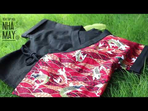 DIY Hướng dẫn may Yukata cho bé trai đơn giản (The most easy way to make Yukata for boys)