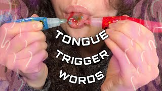 Asmr Tongue Tracing Trigger Words W Liquid Candy Pens Mouth Sounds, Edible Lip Gloss, Gum