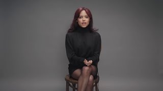Jenna Ortega Black Hose Interview Part 1