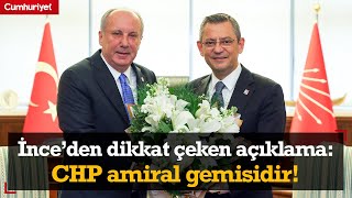 #SonDakika Özgür Özel ile görüşen Muharrem İnce'den dikkat çeken açıklama: CHP a