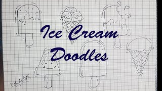 Ice-Cream Doodles Tutorials Dstuds Arts