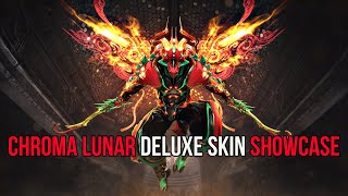 Complete Chroma Lunar Deluxe Set Showcase Whispers In The Walls Warframe 2023