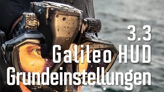 3.3 Grundeinstellungen Des Galileo Hud