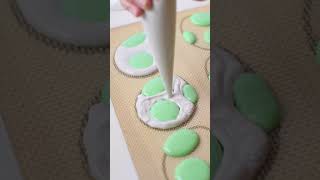 Yoshi Matcha Caramel Macarons