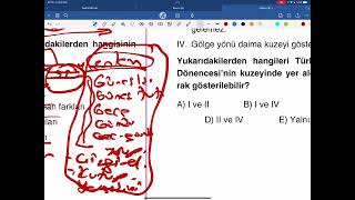 Coğrafi Konum Soru Çözümü