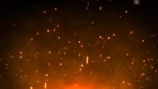Glowing Fire Embers | Free Animation Loop Background