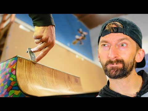 TINIEST VS THE LARGEST SKATE RAMP?!