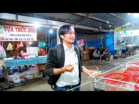 Thiên đường hải sản tươi sống Vựa Trúc Anh cung cấp hải sản tươi sống uy tín Nhà Mát TP Bạc Liêu