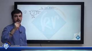 Köklü Sayılar 4 Kpss Dgs Ales Matematik Kr Akademi