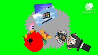 Fight Cloud Green Screen