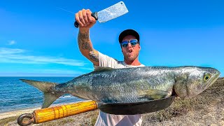 Catch And Cook Fish Was Too Big To Eat Alone