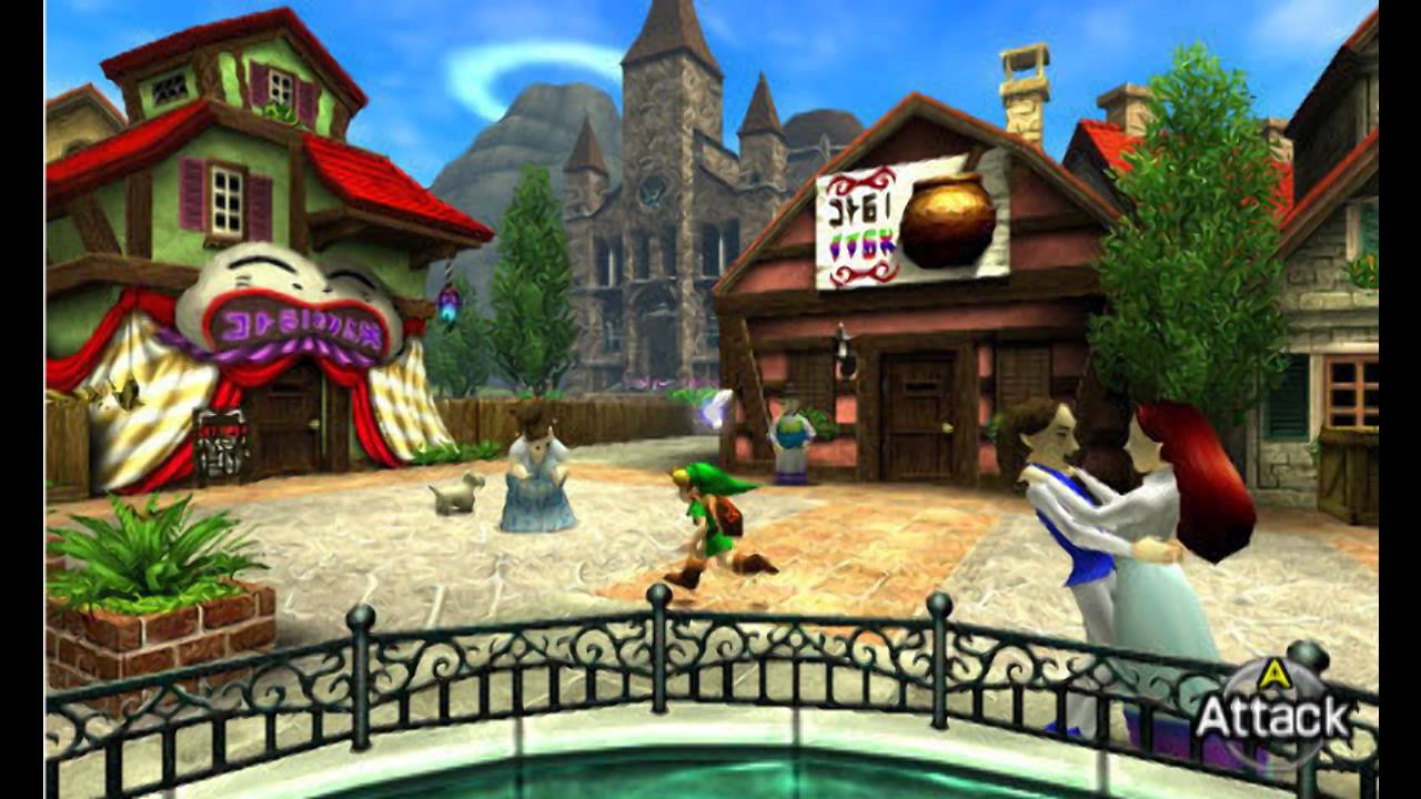 Zelda: OoT ~ Hyrule Castle Town Market Piano Arrangement - YouTube