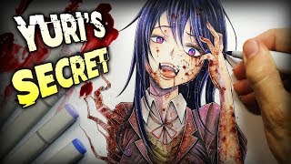 Yuri's SECRET (Doki Doki Literature Club) + Anime Drawing