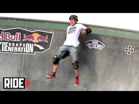 Pedro Barros' Red Bull Skate Generation Contest