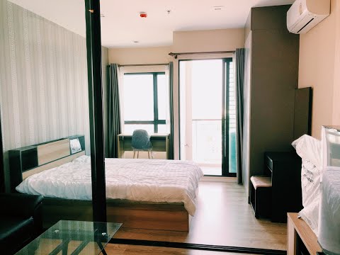 Room tour ให้เช่าคอนโดติดBTS ปากน้ำ Knightsbridge sky river ocean สมุทรปราการ 8,xxx บาท