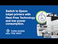 Epson Encourages You to Turn Down the Heat with Our Heat Free Technology