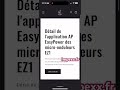 EZ1 ApSystems détails de l’application Ap EasyPower à lire sur Impexx.fr #solaire #photovoltaïque