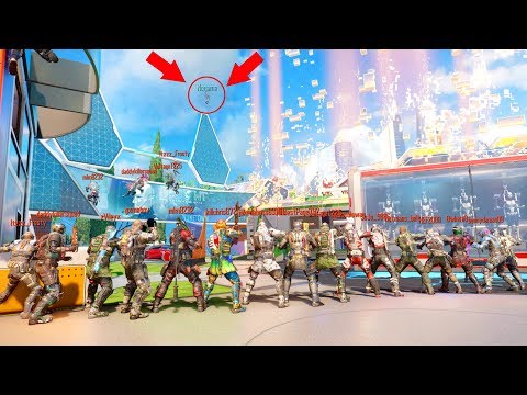 I WAS HIDING ON TOP OF THE MAP FROM ALL OF THEM ON NUKETOWN!?!?!?