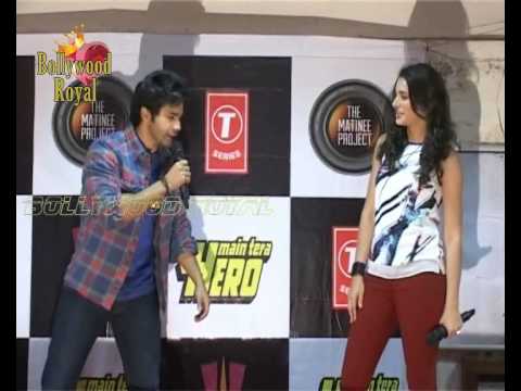 Varun Dhawan & Nargis Fakhri promotion of the film Mein Tera...