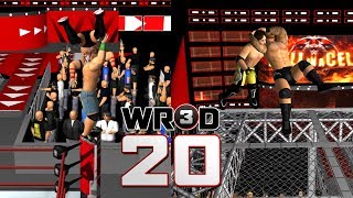 Wr3D 20 By Hhh- Climbable Ringposts & Hell In A Cell
