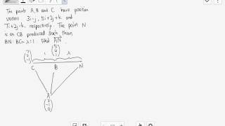 Vector - Ratio theorem