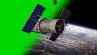 Spy Satellite Over Flight - Green Screen - With Epic Movie Sound - Free Use