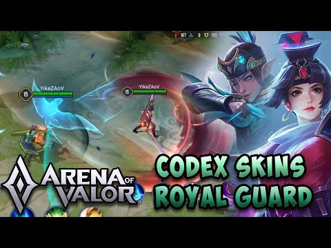 ROYAL GUARD BUTTERFLY & TEL'ANNAS - (NEW SKIN) | CODEX S17 SKINS | AOV | ROV | LiênQuânMobile | 傳說對決