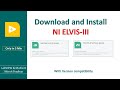 NI ELVIS III Software Download | NI ELVIS-III #labview