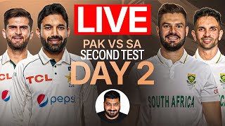 Pak Vs Sa Live Day 2 Stan Vs South Africa Day 2 Live Score Shaheen Captaincy