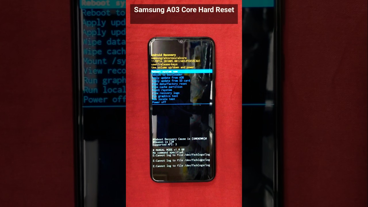 Samsung A03 Core Hard Reset | Samsung A03 Core Frp Samsung A03 Core Hard Reset | Samsung A03 Core Frp