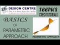 Basic of parametric approach creo tutorials by teepu 1