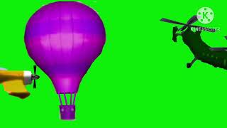 Lots Of Aircraft Flying By Green Screen 2024 Remake My Version