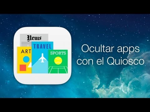 iOS 7 Beta 2 - Cómo ocultar apps con el Quiosco (sin Jailbreak) — Sólo iPhone / iPod touch