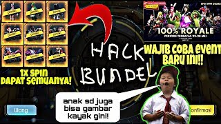 UNTUNG BESAR! Nyobain EVENT 1X SPIN 100% ROYALE! FREE FIRE