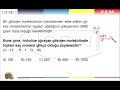 CANLILARIN TEMEL BİLEŞENLERİ - Örnek Soru Çözümü 6