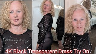 4K Transparent Black Transparent Dresses from Amazon | Over 50