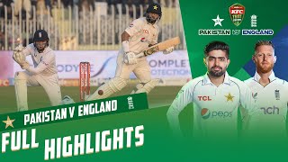 Full Highlights | Pakistan vs England | 1st Test Day 2 | PCB | MY2T