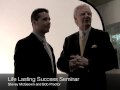 Bob Proctor with Stevey McGeown at Life Lasting Success