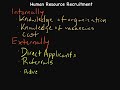 Recruitment