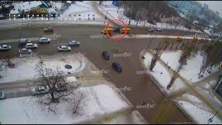 Видео ДТП (авария г. Волжский) ул. Карбышева ул. Бульвар Профсоюзов 14-01-2019 12-50 от Телеканал ВОЛЖСКИЙ ПЛЮС от POWERNET, бульвар Профсоюзов, Волжский, Россия