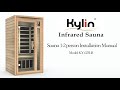 Kylin Sauna 1-2 Person Installation Manual KY-023LB