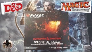Abro el paquete de Magic The Gathering Dungeons & Dragons