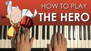 One Punch Man - Opening 1 (Piano Tutorial Lesson)