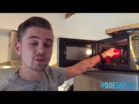 magnetron schoonmaken ammoniak