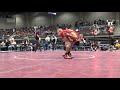 Girl kicks guy in the nuts during wrestling competition ￼